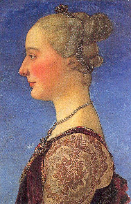 Pollaiuolo, Piero Portrait of a Young Woman